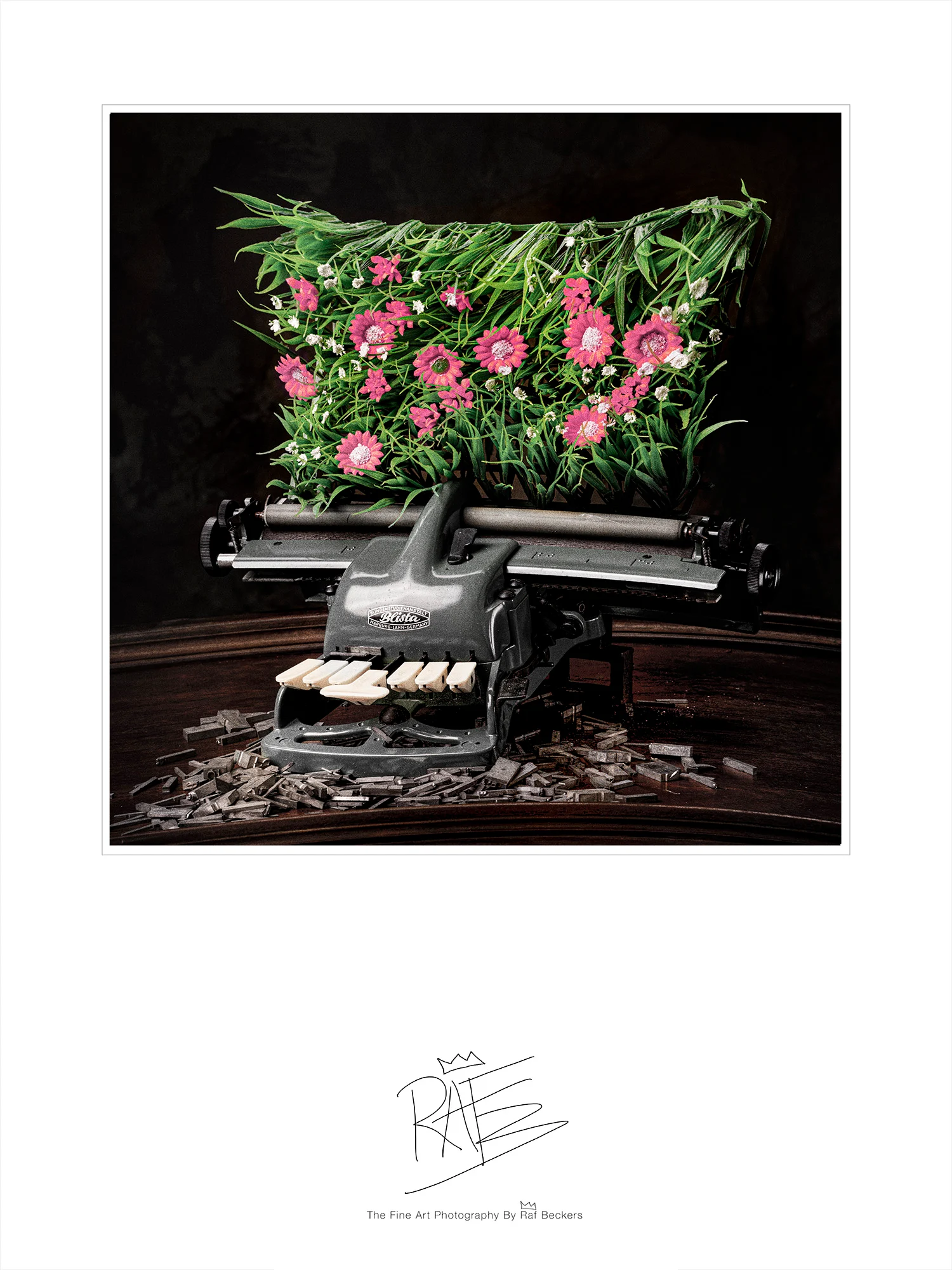 Fotografie bij Wie schrijft die blijft… en wie typt krijgt zere vingers., Raf Beckers